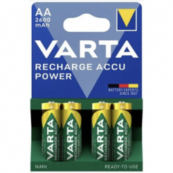 Pack de 4 piles varta AA 1,2V NiMH
