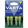 Pack de 4 piles varta AA 1,2V NiMH