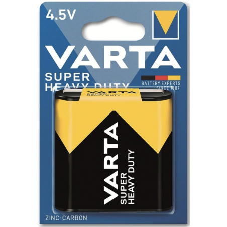 Pile varta 4,5V Zinc-Carbon