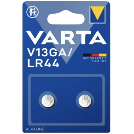 Pack de 2 piles varta V13GA alcaline