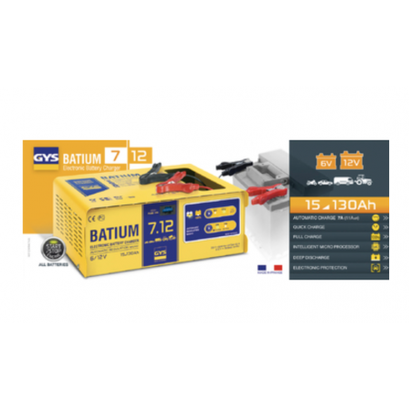 Chargeur BATIUM 7.12