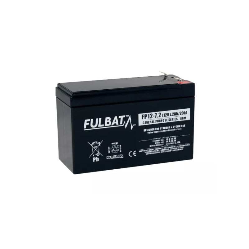 Batterie FULBAT FP12-7.2FR 7.2Ah 20A