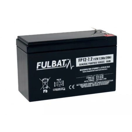 Batterie FULBAT FP12-7.2FR 7.2Ah 20A