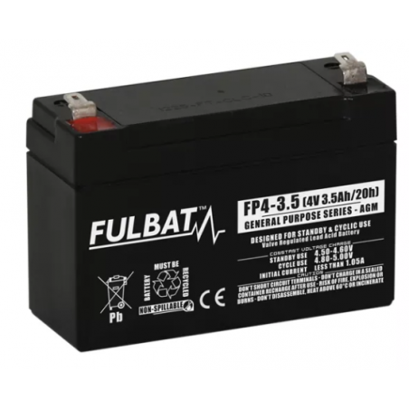 Batterie FULBAT FP4-3.5 3.5Ah 4V