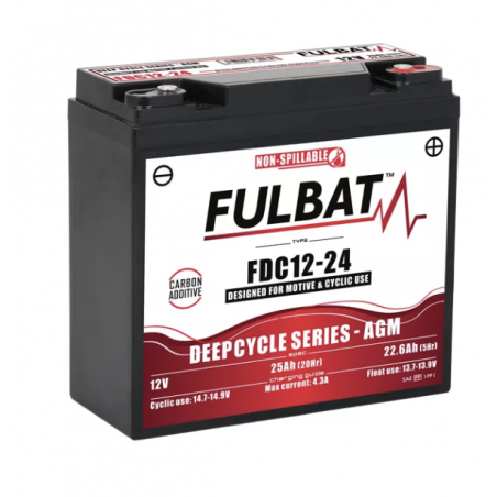 Batterie FULBAT FDC12-24 12Ah 12V