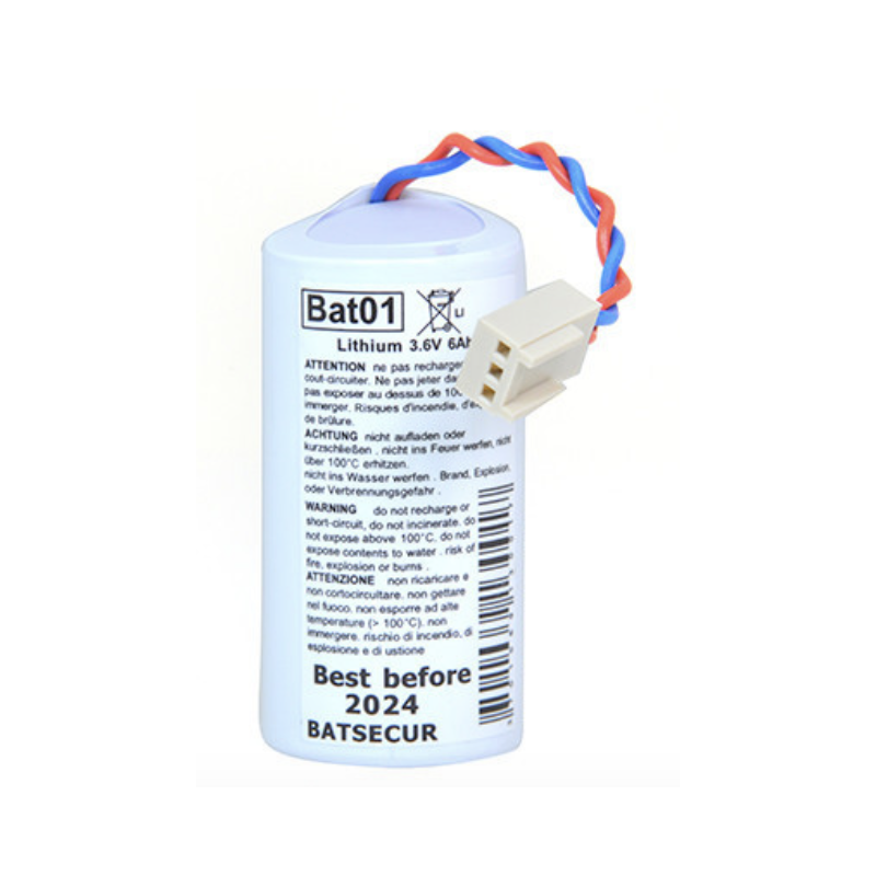 BATTERIE SYSTEME ALARME BATSECUR BAT01 3.6V 6AH