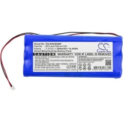 Batterie pour DSC 9047 Powerseries security system (2000 mAh/14.4 Wh, 7.2 V)