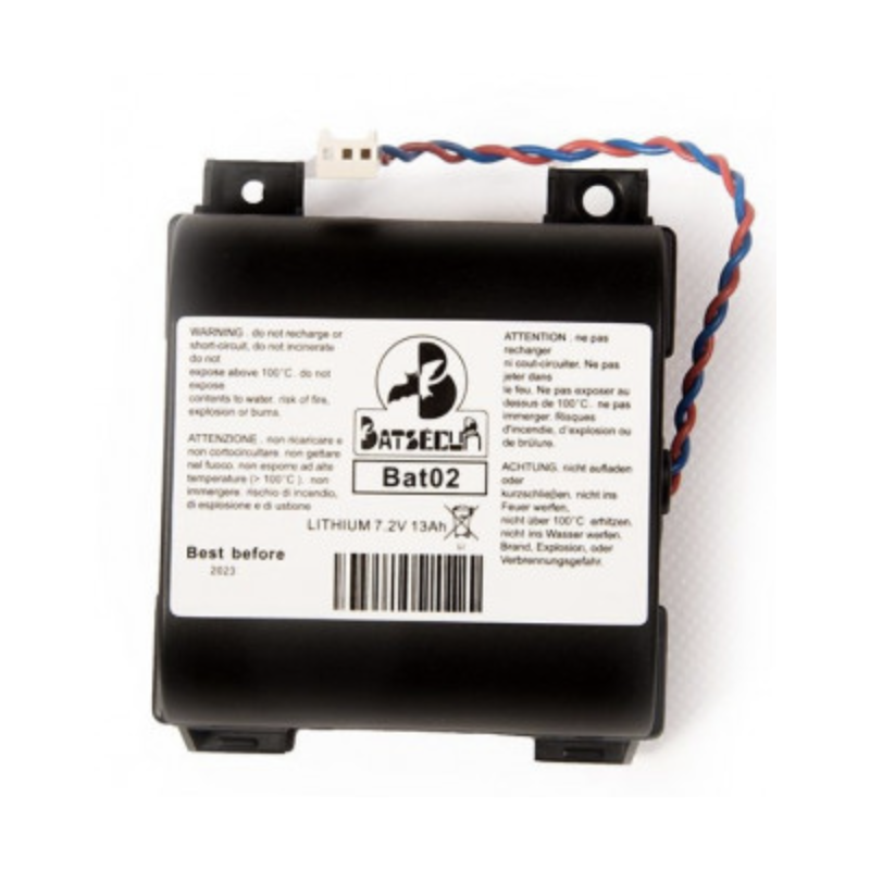 BATTERIE SYSTEME ALARME BATSECUR BAT02 7.2V 13AH