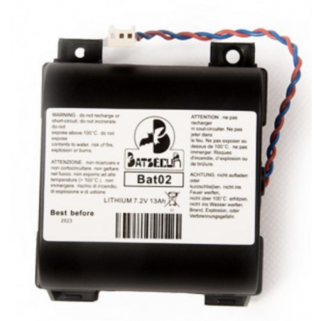 BATTERIE SYSTEME ALARME BATSECUR BAT02 7.2V 13AH