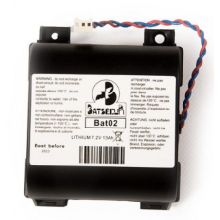 BATTERIE SYSTEME ALARME BATSECUR BAT02 7.2V 13AH