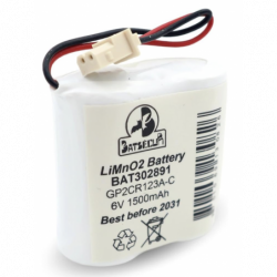 BATTERIE SYSTEME ALARME BATSECUR BAT03 6V 170mAH