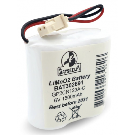 BATTERIE SYSTEME ALARME BATSECUR BAT03 6V 170mAH