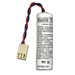 BATTERIE SYSTEME ALARME BATSECUR BAT04 3.6V 2.7AH