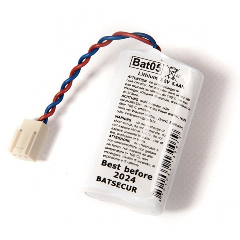 BATTERIE SYSTEME ALARME BATSECUR BAT05 3.6V 5.4AH