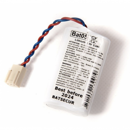 BATTERIE SYSTEME ALARME BATSECUR BAT05 3.6V 5.4AH
