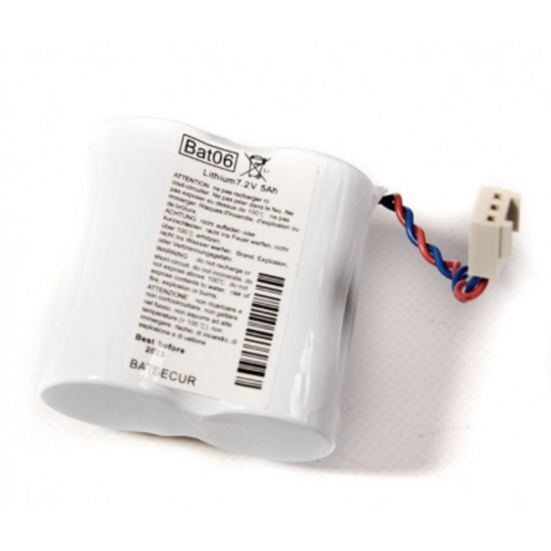 BATTERIE SYSTEME ALARME BATSECUR BAT06 7.2V 6AH