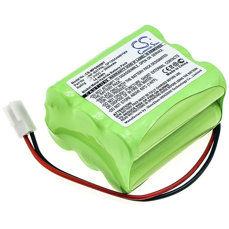 Batterie pour Infinite Prime Control Panel (2000 mAh/14.4 Wh, 7.2 V)