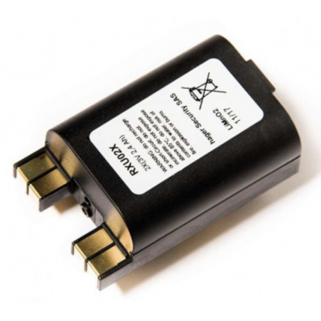 BATTERIE SYSTEME ALARME BATSECUR BATXU02 3V 2,4AH