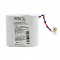 BATTERIE SYSTEME ALARME BATSECUR BATXU06 6V 15AH