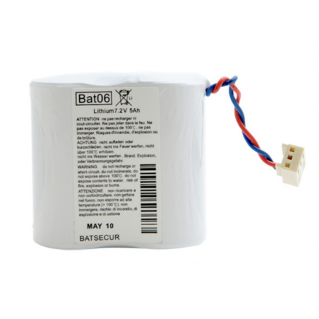 BATTERIE SYSTEME ALARME BATSECUR BATXU06 6V 15AH