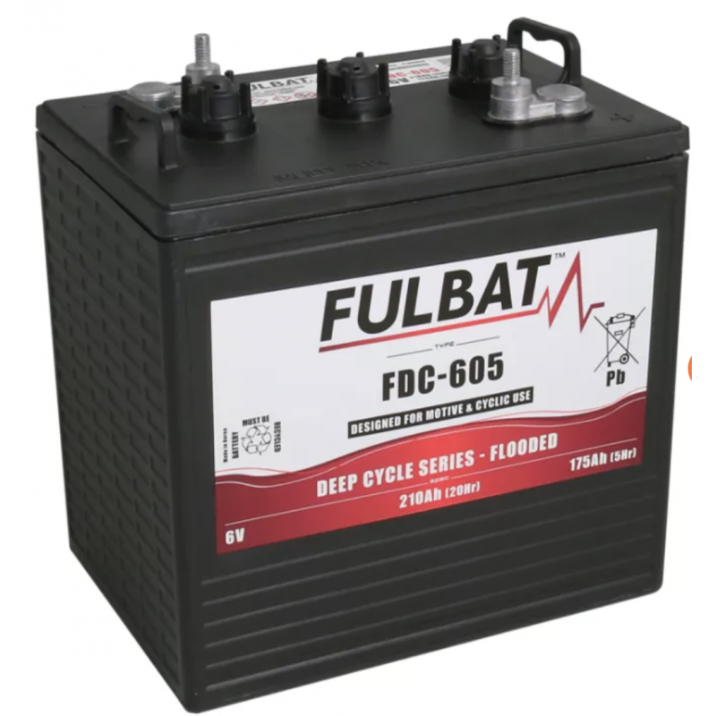 Batterie FULBAT FDC-605 210Ah 6V