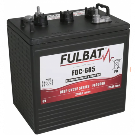 Batterie FULBAT FDC-605 210Ah 6V