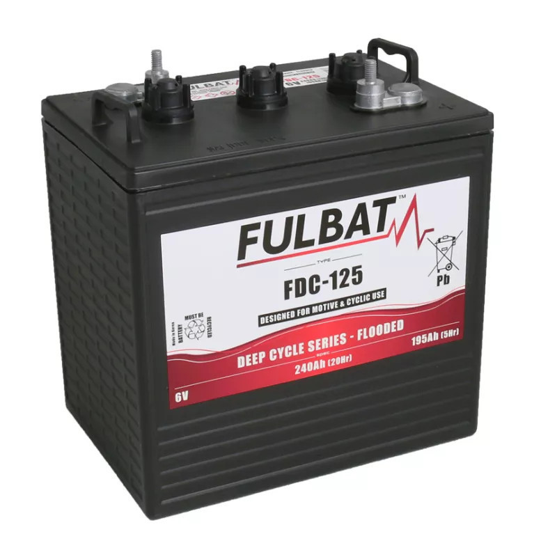 Batterie FULBAT FDC-125 240Ah 6V