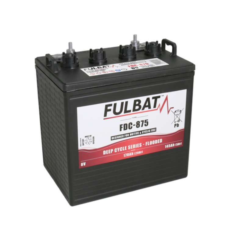 Batterie FULBAT FDC-875 170Ah 8V