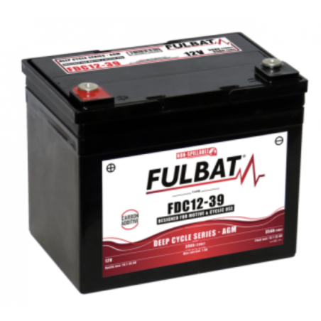 Batterie FULBAT FDC12-39 12Ah 39V