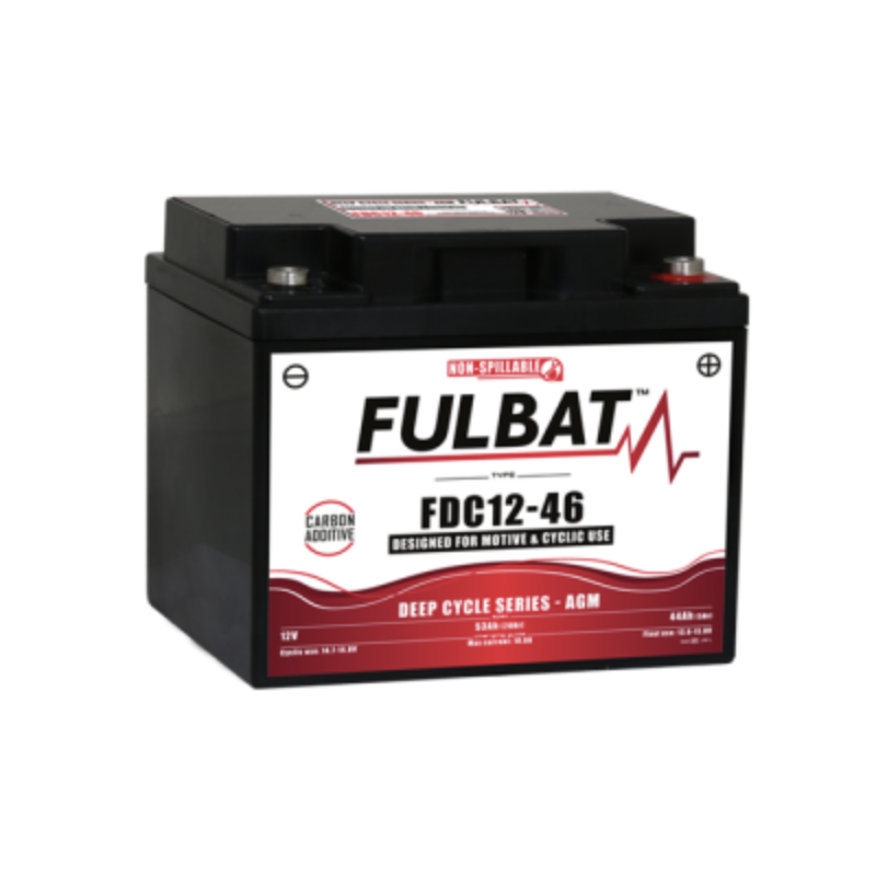 Batterie FULBAT FDC12-46 12V 53Ah