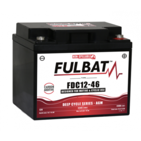 Batterie FULBAT FDC12-46 12V 53Ah