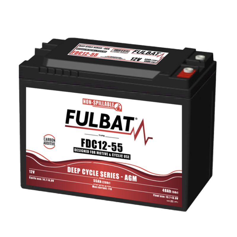 Batterie FULBAT FDC12-55 12V 55Ah