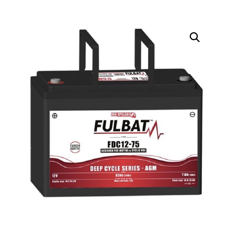 Batterie FULBAT FDC12-75 12V 82Ah