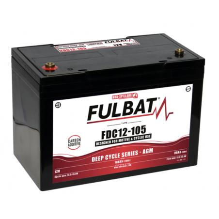Batterie FULBAT FDC12-105 12V 108Ah