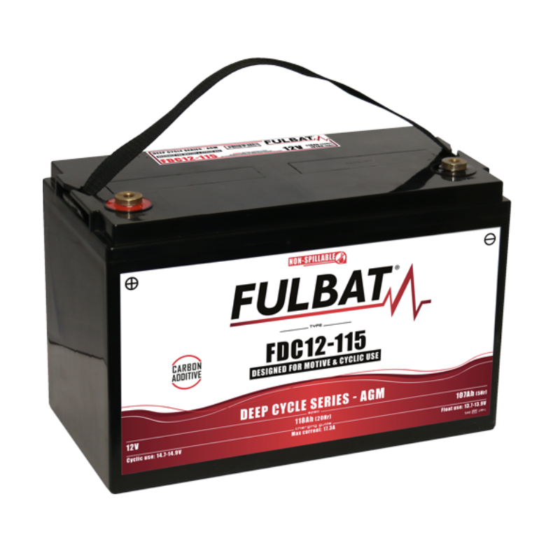 Batterie FULBAT FDC12-115 12V 118Ah