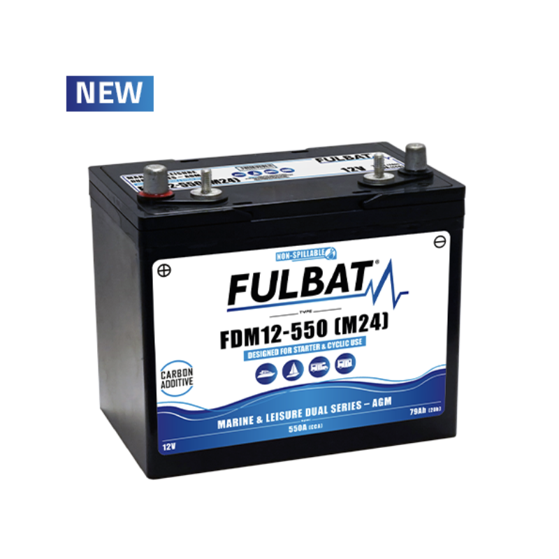 Batterie FULBAT FDM12-550-M24 12v 79Ah