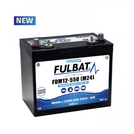 Batterie FULBAT FDM12-550-M24 12v 79Ah