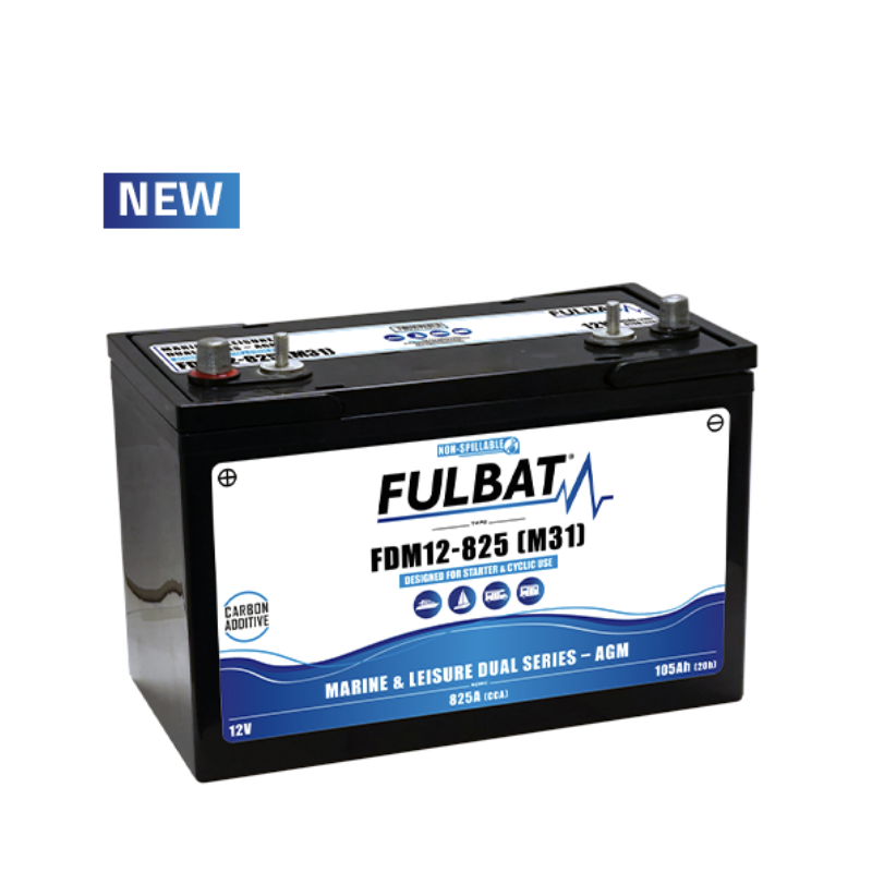 Batterie FULBAT FDM12-825-M31 105Ah 12V