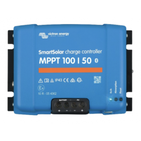 CONTROLEUR SOLAIRE VICTRON SMARTSOLAR MPPT 100/50 - 100V 50A 12/24/36V