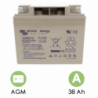 VICTRON ENERGY - BATTERIE SOLAIRE 38AH AGM 12V