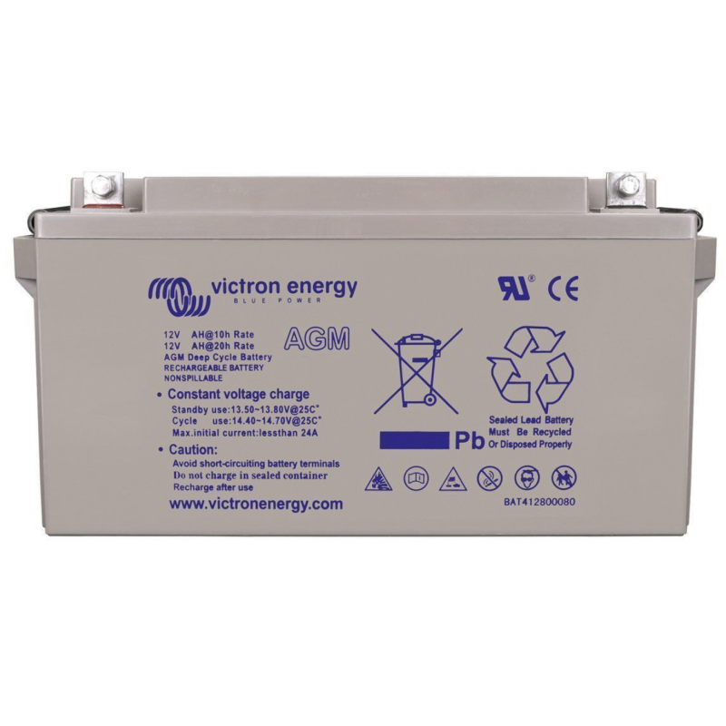 VICTRON ENERGY - BATTERIE SOLAIRE 60AH AGM 12V