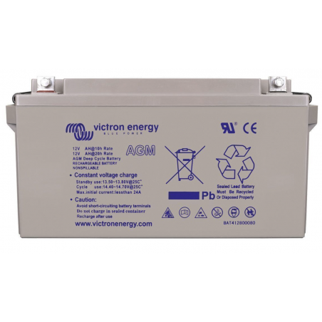 VICTRON ENERGY - BATTERIE SOLAIRE 60AH AGM 12V