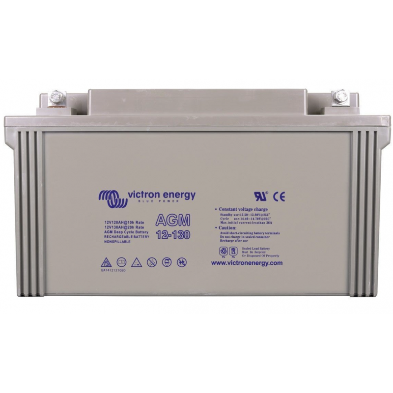 VICTRON ENERGY - BATTERIE SOLAIRE 130AH AGM - 12V