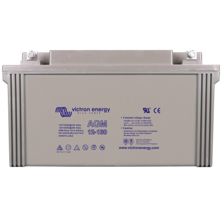 VICTRON ENERGY - BATTERIE SOLAIRE 130AH AGM - 12V