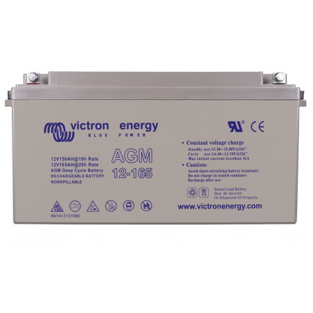 VICTRON ENERGY - BATTERIE SOLAIRE 165AH AGM - 12V