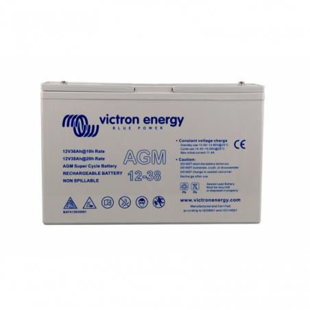 VICTRON ENERGY - BATTERIE SUPER CYCLE AGM 12V/38AH