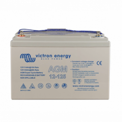 VICTRON ENERGY - BATTERIE SUPER CYCLE AGM 12V/125AH