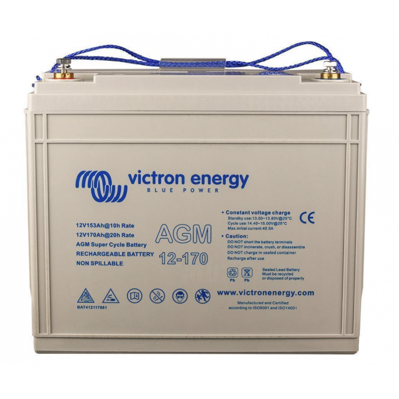 VICTRON ENERGY - BATTERIE SUPER CYCLE AGM 12V/170AH