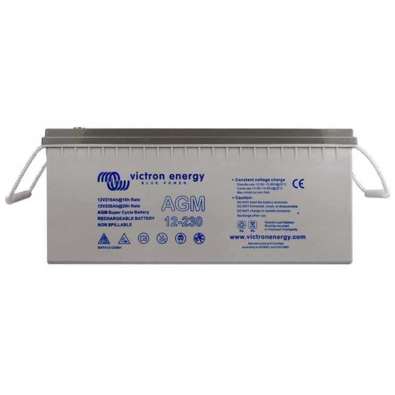 VICTRON ENERGY - BATTERIE SUPER CYCLE AGM 12V/230AH