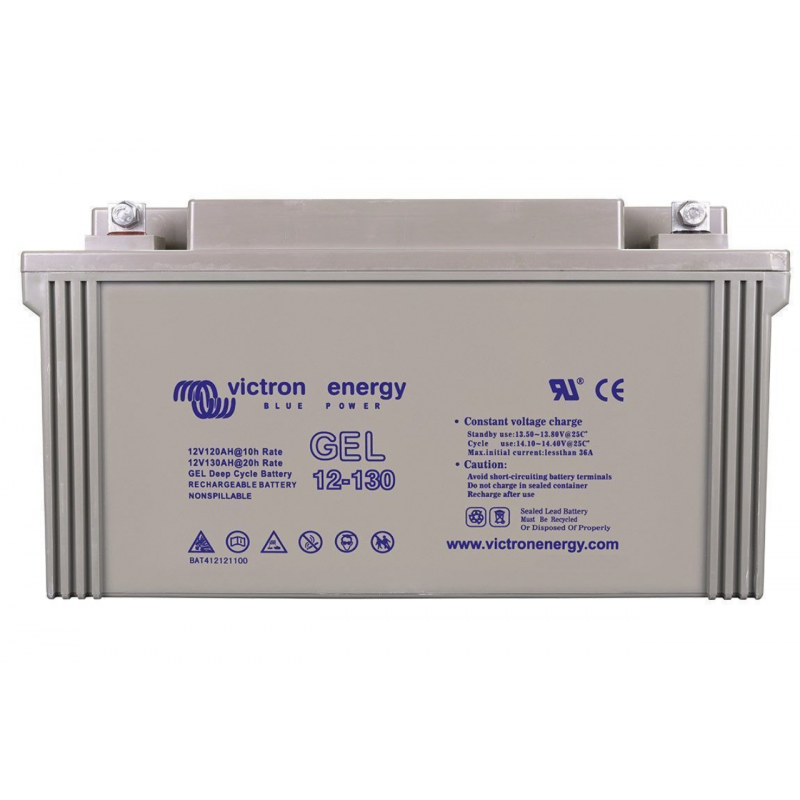 VICTRON ENERGY - BATTERIE SOLAIRE 130AH GEL 12V